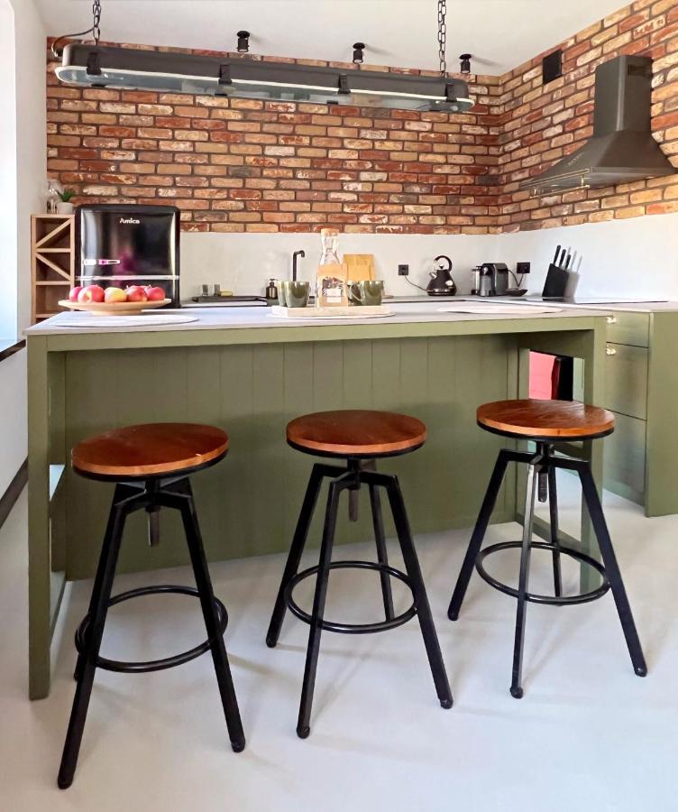 Apartament Hansa Klossa Olštýn Exteriér fotografie