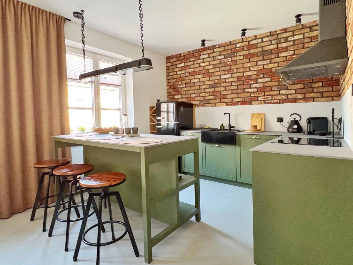 Apartament Hansa Klossa Olštýn Exteriér fotografie