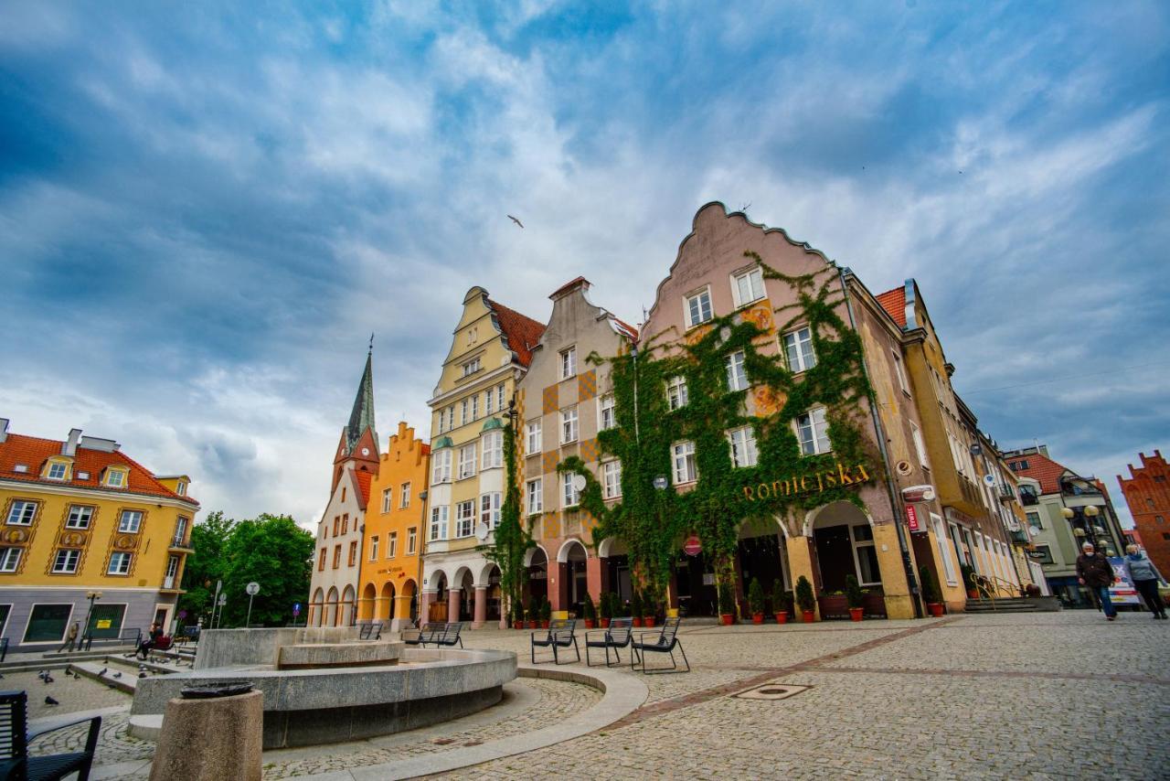 Apartament Hansa Klossa Olštýn Exteriér fotografie